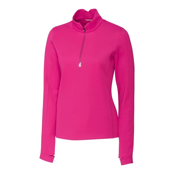Cutter & Buck Traverse Stretch Eco Quarter Zip Womens Pul... - Cutter & Buck Traverse Stretch Eco Quarter Zip Womens Pul... - Image 11 of 20