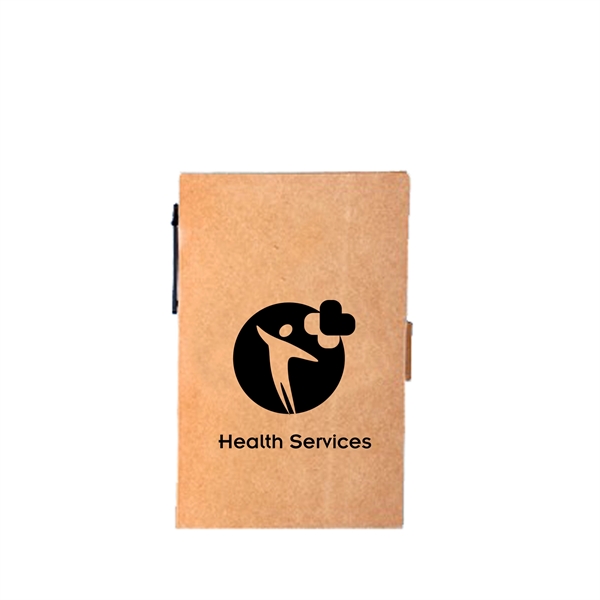 Eco Handy Notebook With Sticky Notes And Flags - Eco Handy Notebook With Sticky Notes And Flags - Image 2 of 2