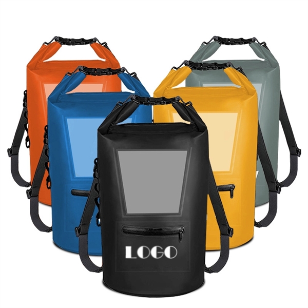Waterproof Dry Bag With Touchscreen Phone Case - Waterproof Dry Bag With Touchscreen Phone Case - Image 0 of 4