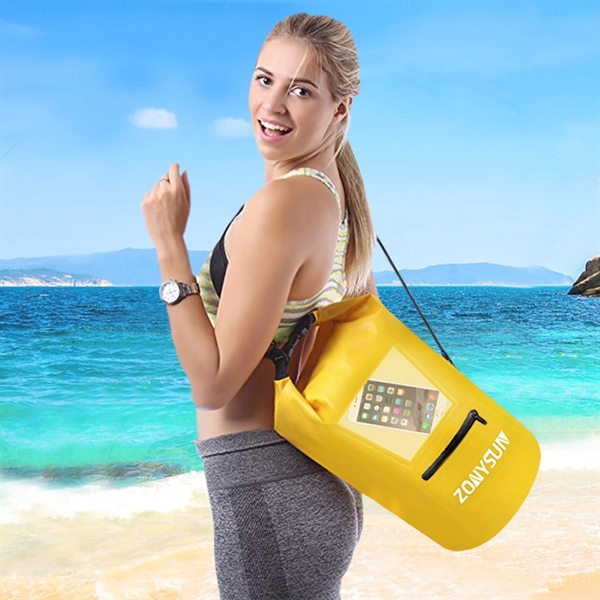 Waterproof Dry Bag With Touchscreen Phone Case - Waterproof Dry Bag With Touchscreen Phone Case - Image 2 of 4