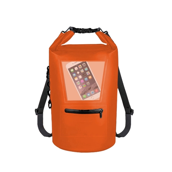 Waterproof Dry Bag With Touchscreen Phone Case - Waterproof Dry Bag With Touchscreen Phone Case - Image 4 of 4
