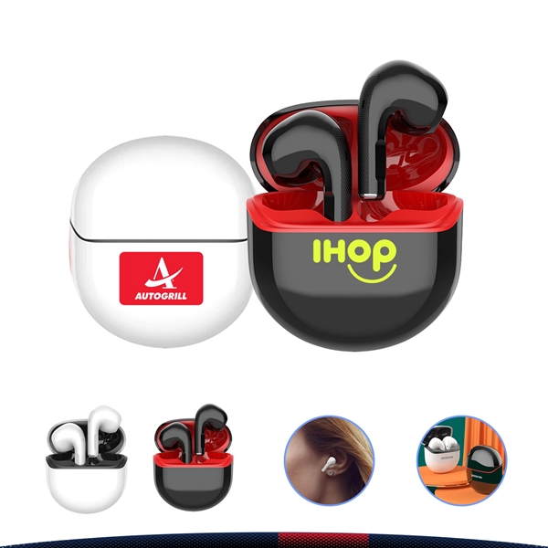 Spiral Bluetooth Earbuds - Spiral Bluetooth Earbuds - Image 0 of 2