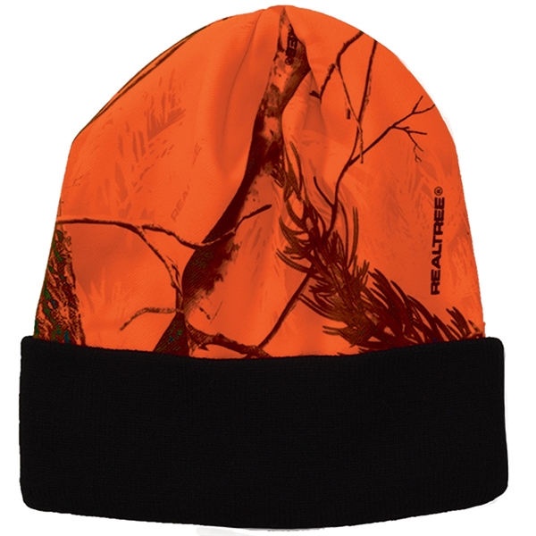 12" Camo Knit Cap - 12" Camo Knit Cap - Image 6 of 10