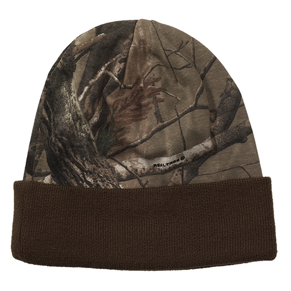 12" Camo Knit Cap - 12" Camo Knit Cap - Image 8 of 10