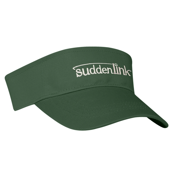 Cotton Twill Visor - Cotton Twill Visor - Image 7 of 20