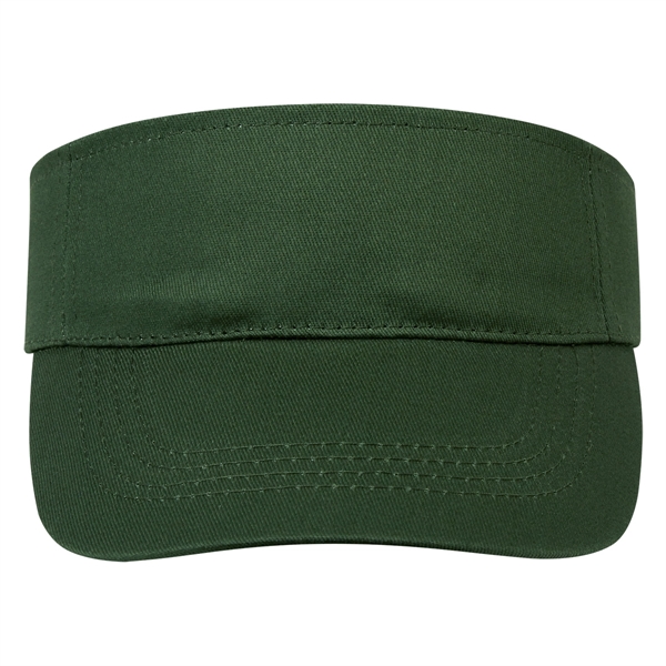Cotton Twill Visor - Cotton Twill Visor - Image 6 of 20