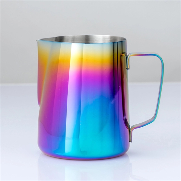 Rainbow Barista Pitcher 12 oz - Rainbow Barista Pitcher 12 oz - Image 5 of 8