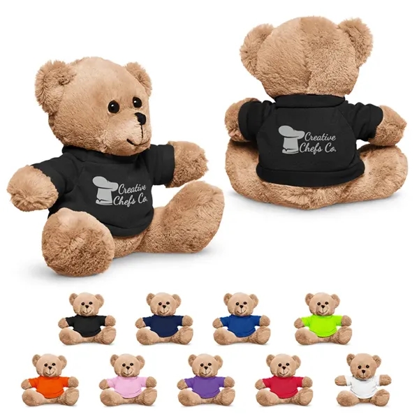 7" Plush Bear with T-Shirt - 7" Plush Bear with T-Shirt - Image 0 of 2