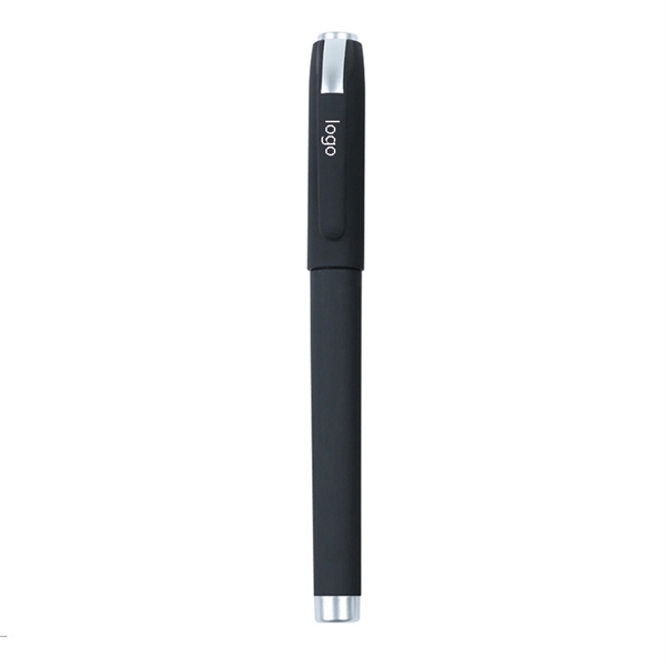 Frosted Plastic Black Gel Pen - Frosted Plastic Black Gel Pen - Image 0 of 1