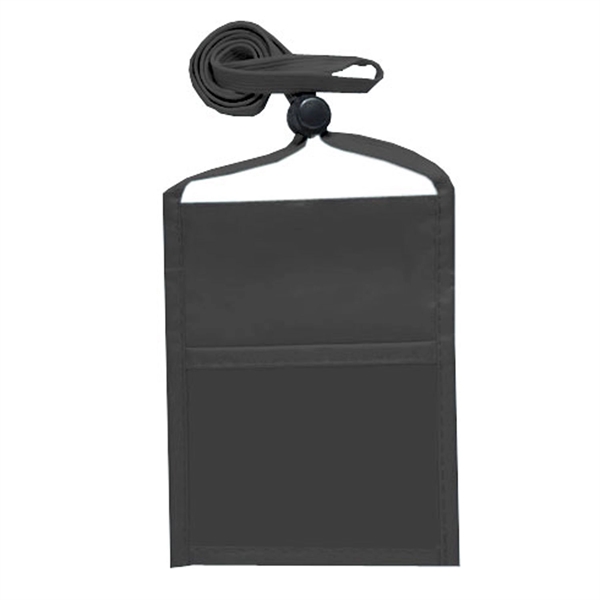 Standard Event Pouch w/ back zipper and 3/8" Lanyard - Standard Event Pouch w/ back zipper and 3/8" Lanyard - Image 6 of 6