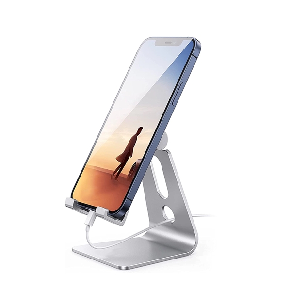 Aluminum Adjustable Cell Phone Stand - Aluminum Adjustable Cell Phone Stand - Image 2 of 2