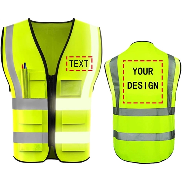 Reflective Vest Safety Workwear - Reflective Vest Safety Workwear - Image 0 of 2