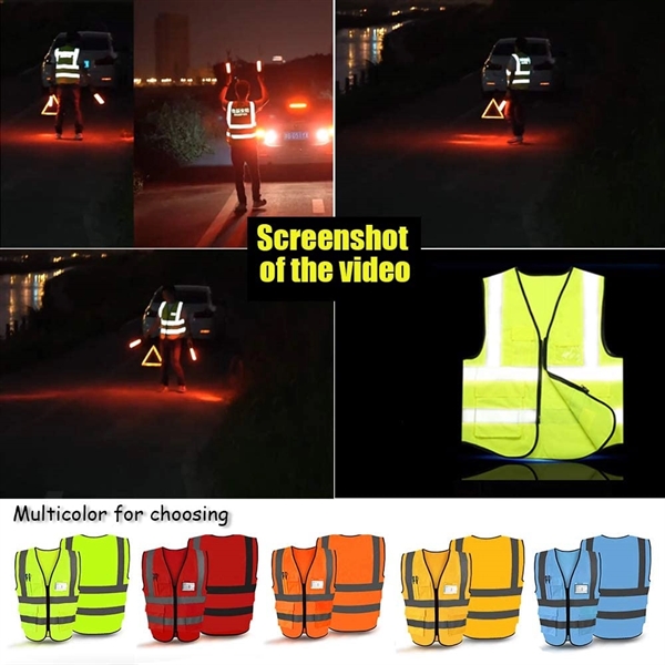 Reflective Vest Safety Workwear - Reflective Vest Safety Workwear - Image 2 of 2