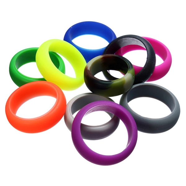 10 Packs Wedding Silicone Ring - 10 Packs Wedding Silicone Ring - Image 2 of 6