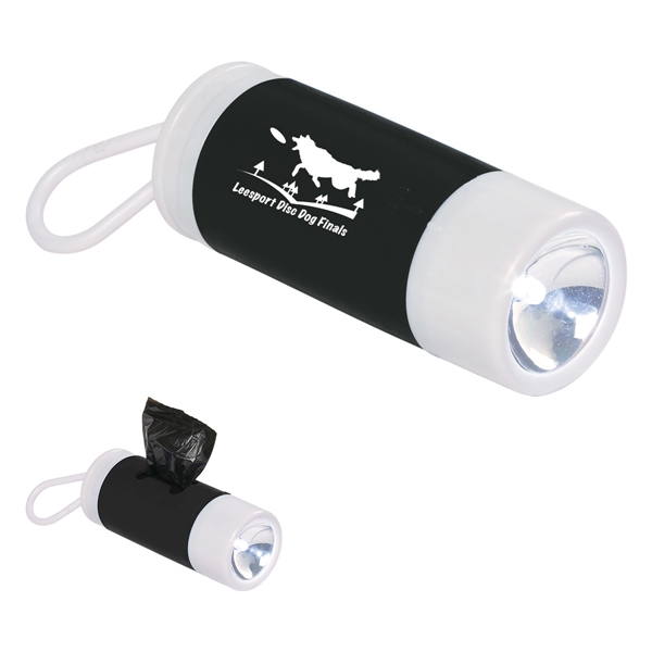 Dog Bag Dispenser With Flashlight - Dog Bag Dispenser With Flashlight - Image 0 of 6