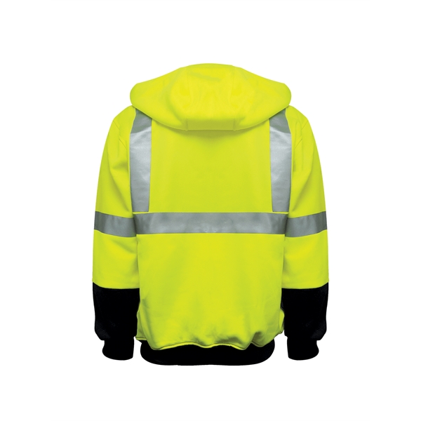 High-Visibility Hooded Sweatshirt - High-Visibility Hooded Sweatshirt - Image 2 of 2