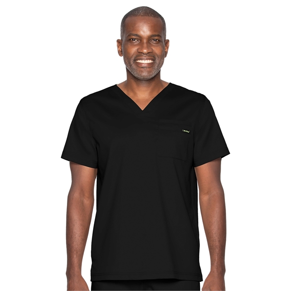 Landau - ProFlex - Unisex Two-Pocket Tuckable V-Neck Top - Landau - ProFlex - Unisex Two-Pocket Tuckable V-Neck Top - Image 0 of 8