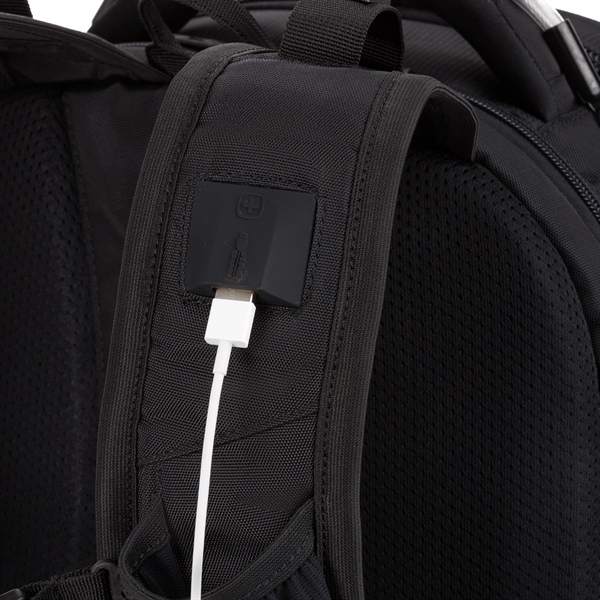 5358 USB ScanSmart Laptop Backpack - Black - 5358 USB ScanSmart Laptop Backpack - Black - Image 7 of 13