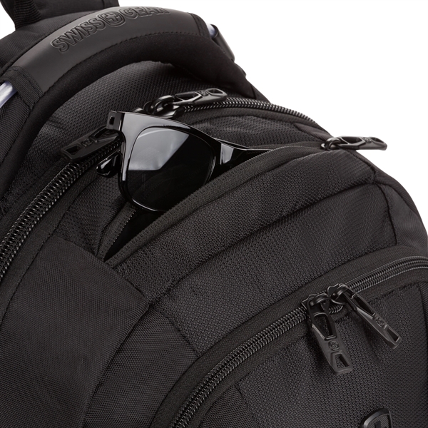 5358 USB ScanSmart Laptop Backpack - Black - 5358 USB ScanSmart Laptop Backpack - Black - Image 8 of 13