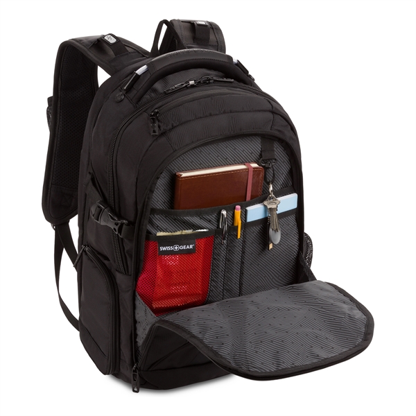 5358 USB ScanSmart Laptop Backpack - Black - 5358 USB ScanSmart Laptop Backpack - Black - Image 2 of 13