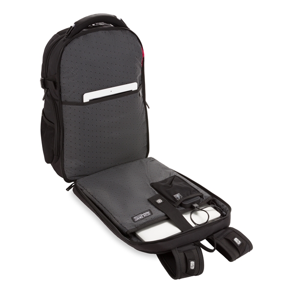 5358 USB ScanSmart Laptop Backpack - Black - 5358 USB ScanSmart Laptop Backpack - Black - Image 5 of 13
