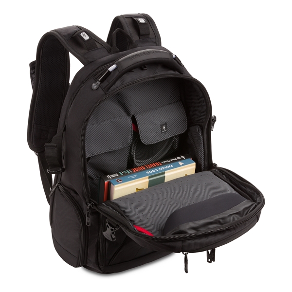 5358 USB ScanSmart Laptop Backpack - Black - 5358 USB ScanSmart Laptop Backpack - Black - Image 4 of 13