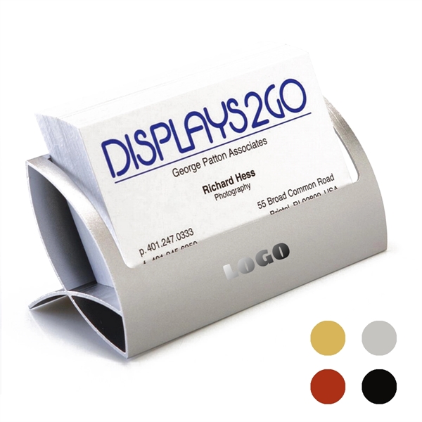 Metal Business Card Holder For Desk