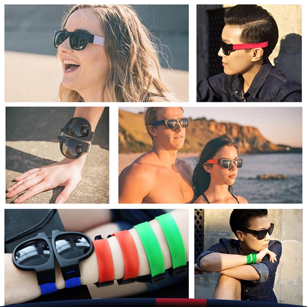 New Foldable Sunglasses - New Foldable Sunglasses - Image 1 of 9
