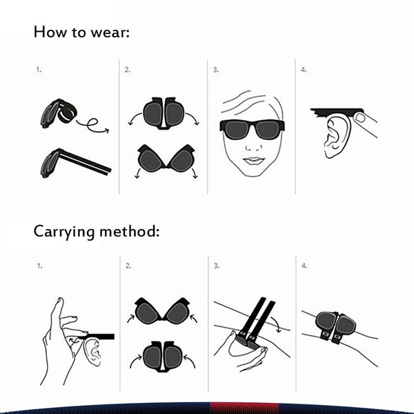 New Foldable Sunglasses - New Foldable Sunglasses - Image 2 of 9