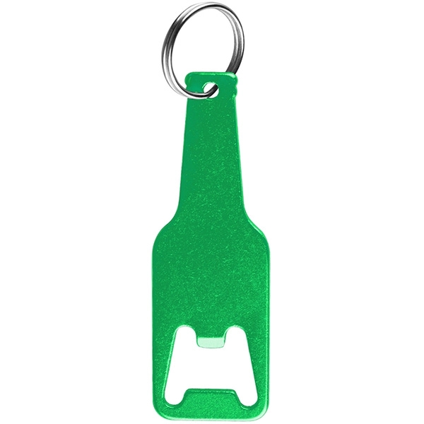 Metal Bottle Opener with Key Ring - Metal Bottle Opener with Key Ring - Image 2 of 3