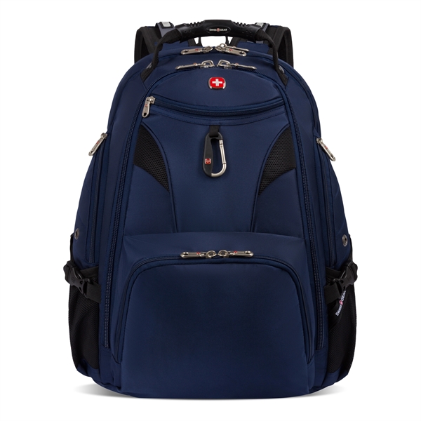 5977 17" ScanSmart Laptop Backpack - Navy - 5977 17" ScanSmart Laptop Backpack - Navy - Image 0 of 10