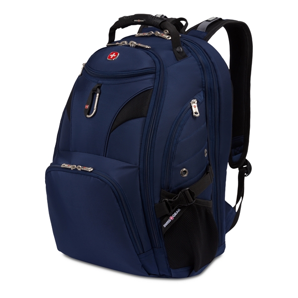 5977 17" ScanSmart Laptop Backpack - Navy - 5977 17" ScanSmart Laptop Backpack - Navy - Image 1 of 10