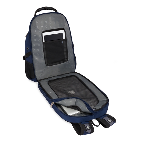 5977 17" ScanSmart Laptop Backpack - Navy - 5977 17" ScanSmart Laptop Backpack - Navy - Image 5 of 10