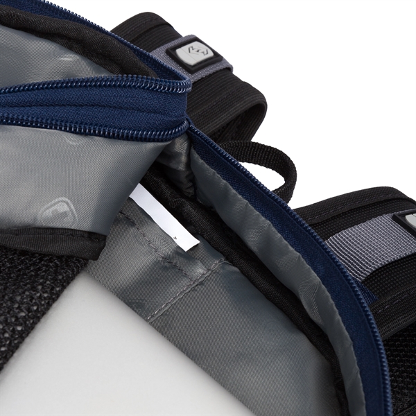 5977 17" ScanSmart Laptop Backpack - Navy - 5977 17" ScanSmart Laptop Backpack - Navy - Image 6 of 10