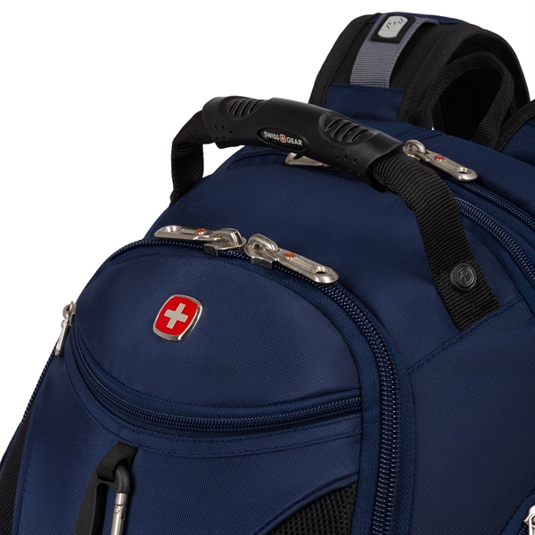 5977 17" ScanSmart Laptop Backpack - Navy - 5977 17" ScanSmart Laptop Backpack - Navy - Image 7 of 10