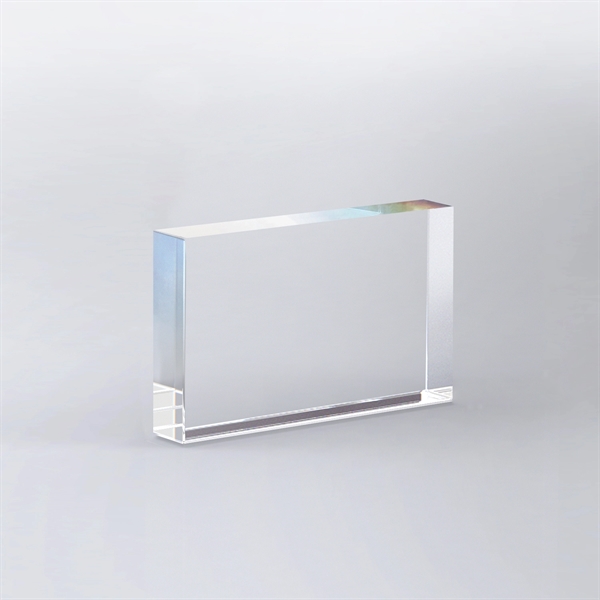 Freestanding Acrylic Block Award - Freestanding Acrylic Block Award - Image 2 of 2