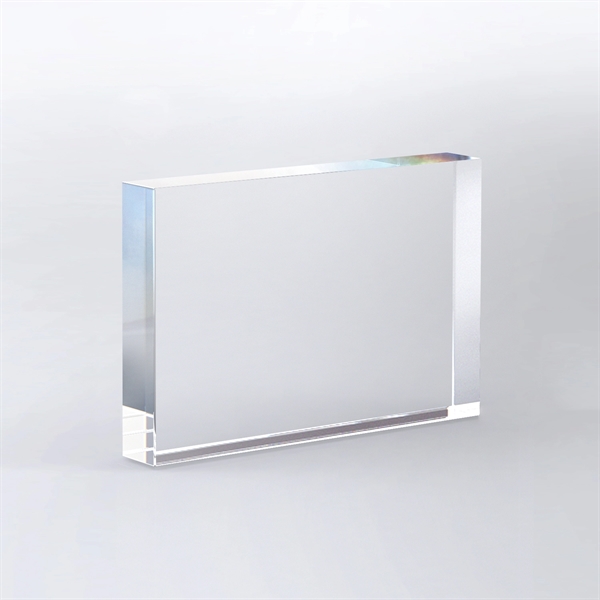 Freestanding Acrylic Block Award - Freestanding Acrylic Block Award - Image 2 of 2