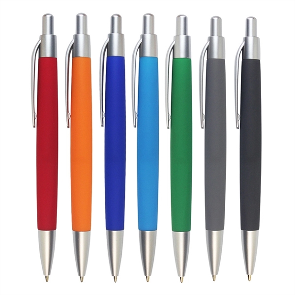 Rubberized Ballpoint Pen - Rubberized Ballpoint Pen - Image 0 of 1