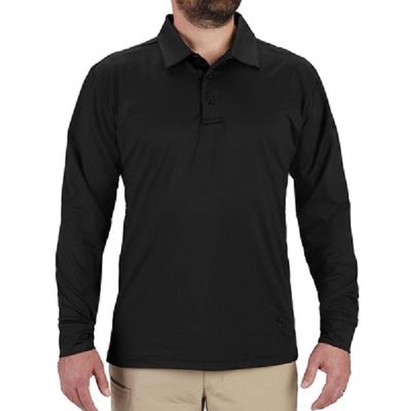 Men's EdgeTec Long Sleeve Polo - Men's EdgeTec Long Sleeve Polo - Image 0 of 2