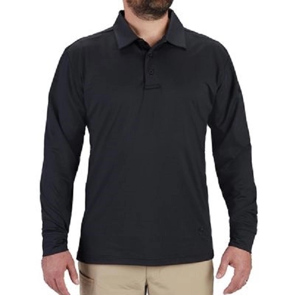 Men's EdgeTec Long Sleeve Polo - Men's EdgeTec Long Sleeve Polo - Image 2 of 2