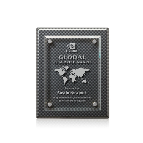 Caledon Plaque - Carbon Fibre/Silver - Caledon Plaque - Carbon Fibre/Silver - Image 4 of 11