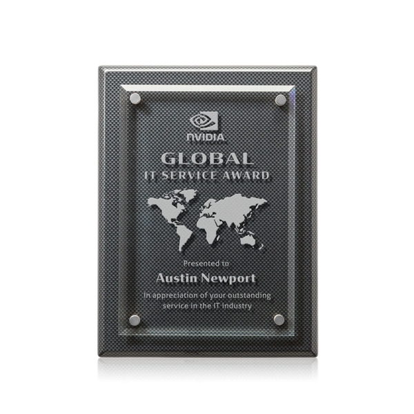 Caledon Plaque - Carbon Fibre/Silver - Caledon Plaque - Carbon Fibre/Silver - Image 6 of 11