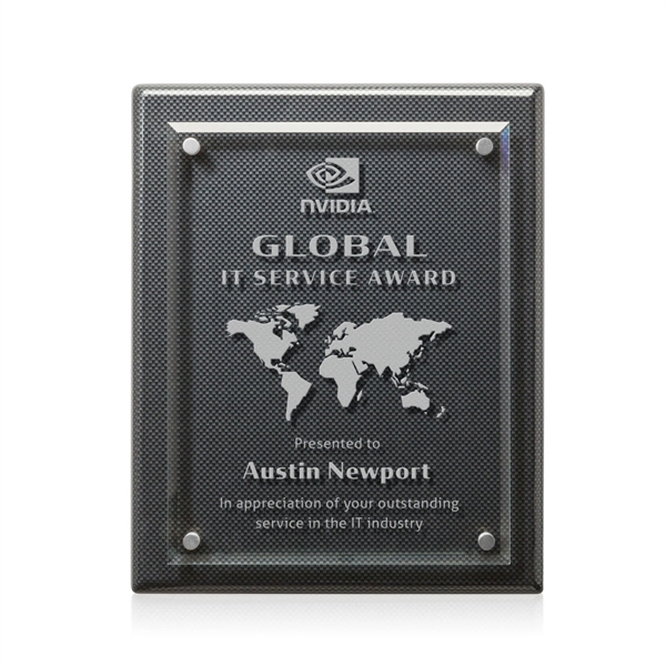 Caledon Plaque - Carbon Fibre/Silver - Caledon Plaque - Carbon Fibre/Silver - Image 8 of 11