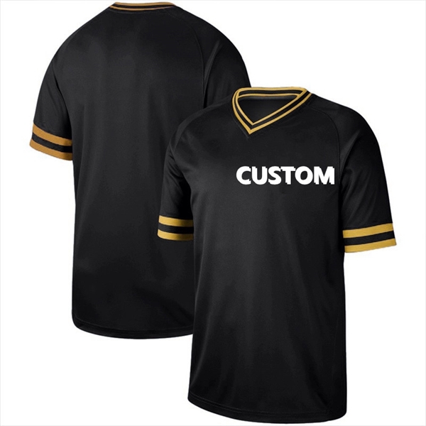 Mens uniform Custom Baseball T Shirts Jersey - Mens uniform Custom Baseball T Shirts Jersey - Image 2 of 5