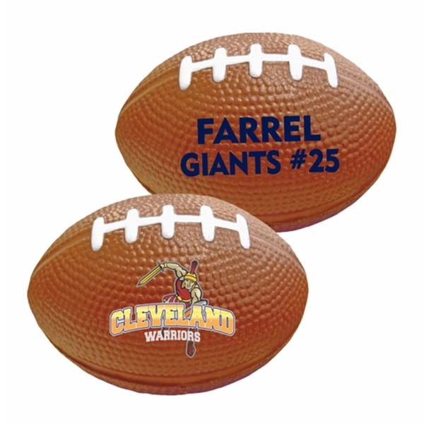 Custom Football Foam Stress Reliever