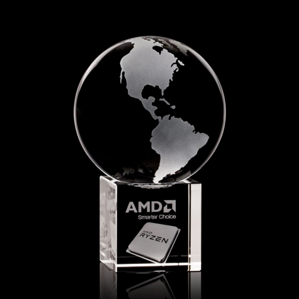 Globe on Cube 3D Award