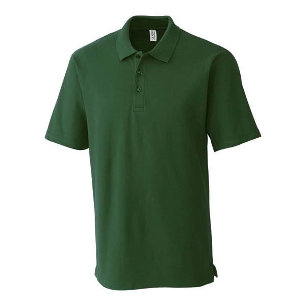 Clique Addison All Cotton Pique Short Sleeve Mens Polo - Clique Addison All Cotton Pique Short Sleeve Mens Polo - Image 3 of 11