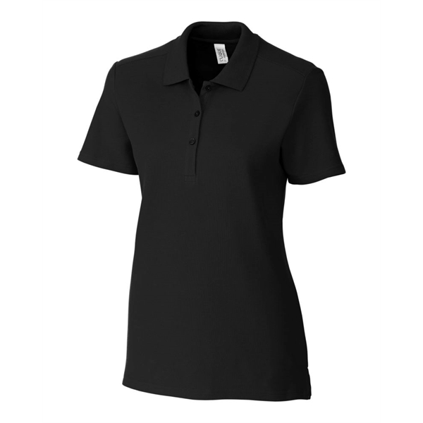 Clique Addison All Cotton Pique Short Sleeve Womens Polo - Clique Addison All Cotton Pique Short Sleeve Womens Polo - Image 1 of 12