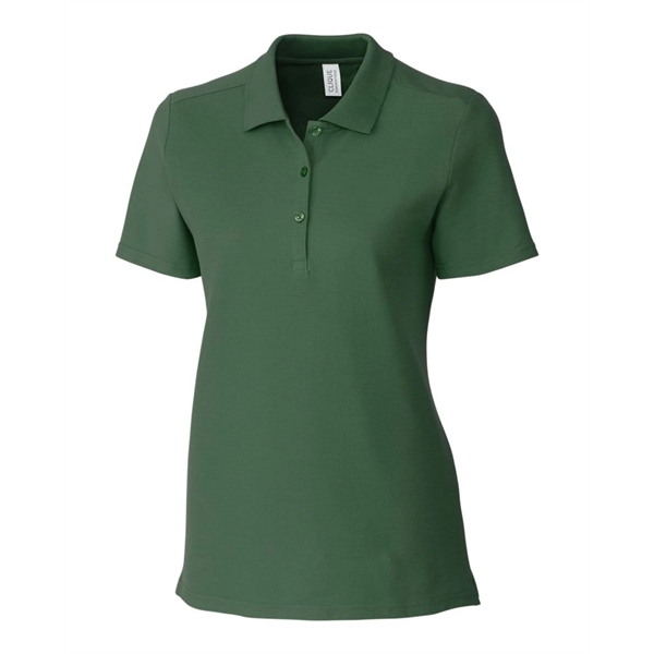 Clique Addison All Cotton Pique Short Sleeve Womens Polo - Clique Addison All Cotton Pique Short Sleeve Womens Polo - Image 2 of 12