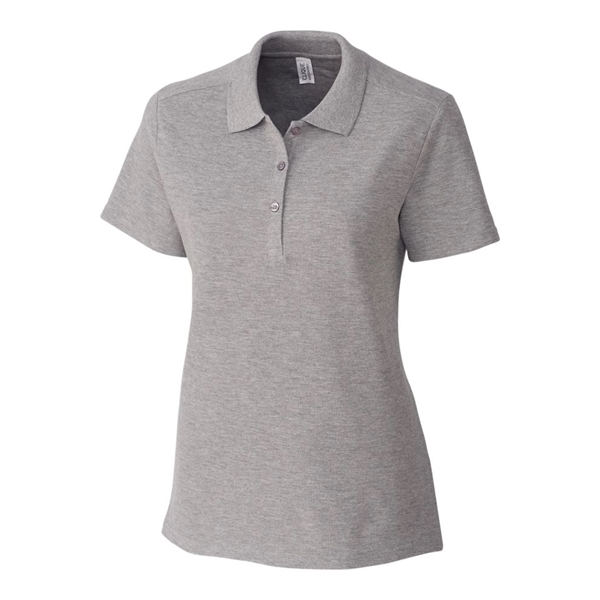 Clique Addison All Cotton Pique Short Sleeve Womens Polo - Clique Addison All Cotton Pique Short Sleeve Womens Polo - Image 4 of 12